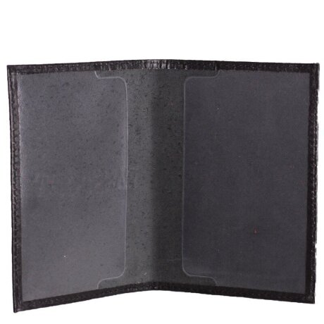 Обложка на паспорт черн/глад/мат