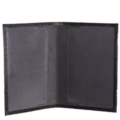 Обложка на паспорт черн/глад/мат