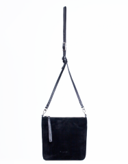 Сумка замшевая Richet 3245LNC black