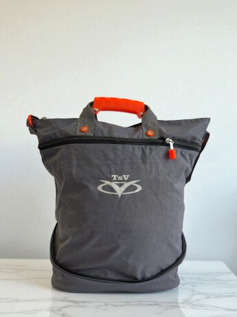 Сумка складная на колесах TsV 526,2 сер/апел