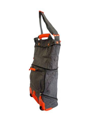 Сумка складная на колесах TsV 526,2 сер/апел