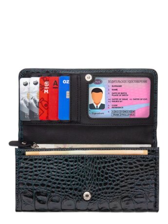 Кошелек женский Тата Green кайм.зел