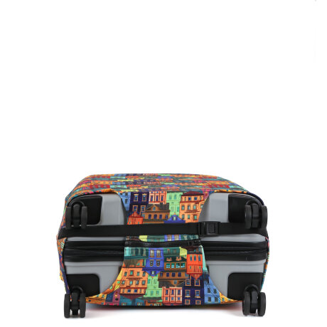 Чехол для чемодана W1074-L  Дома.цв