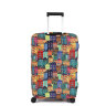Чехол для чемодана W1074-L  Дома.цв