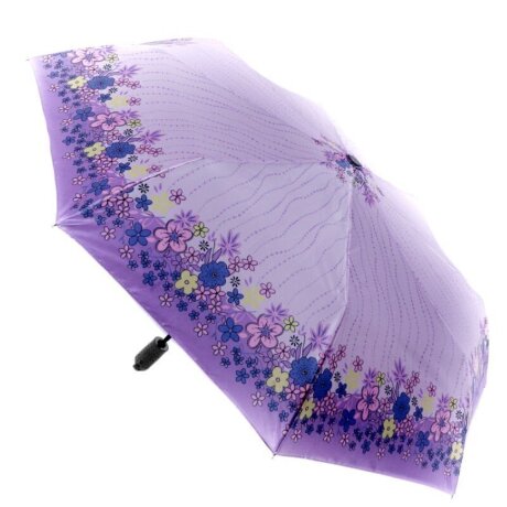 Зонт женский Zemsa 112143 сирень
