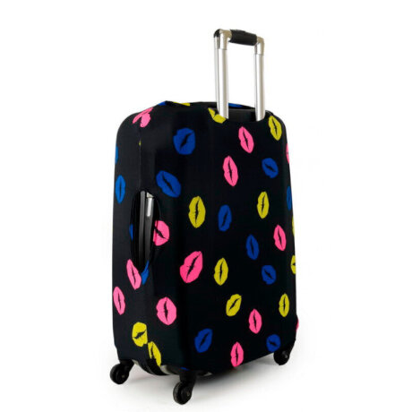 Чехол для чемодана цвет.губы 4021-4 L