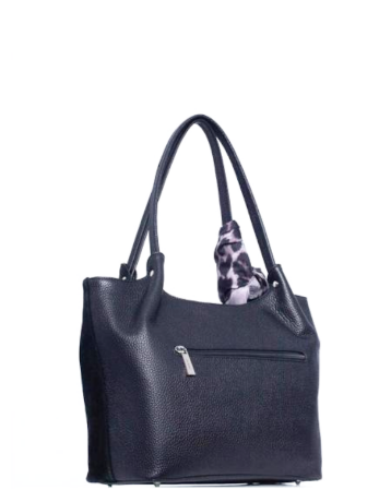 Сумка замшевая Richet 2990LNC black