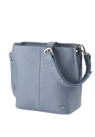 Сумка женская ESSE АВГУСТА сер.голуб 79499