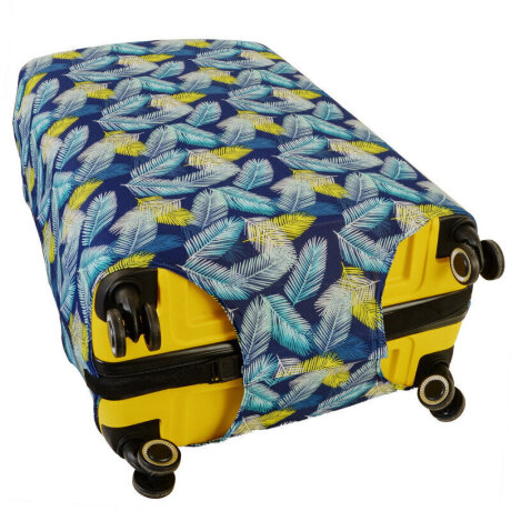 Чехол для чемодана цвет.листья 19-046 S