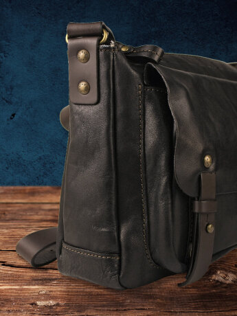 Сумка мессенджер мужская Chiarugi 52002 black