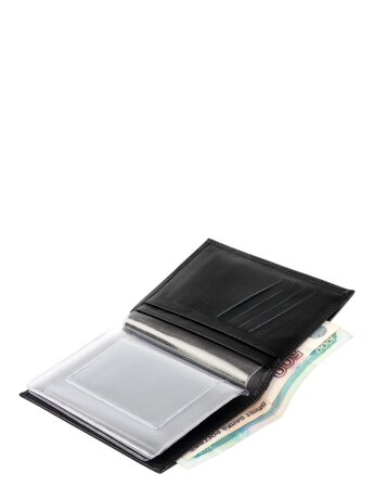 Обложка на автодокументы Cover 2в1 перфор.черн