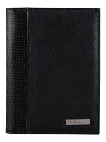 Обложка на автодокументы Cover 2в1 перфор.черн