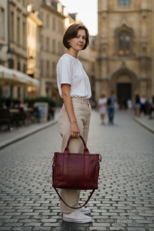 Сумка женская Bear CP3244 burgundy 