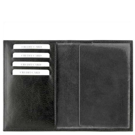 Обложка для паспорта Qoper 0533 black 