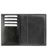 Обложка для паспорта Qoper 0533 black 