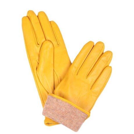 Перчатки женские Pitas 0022Z желт р.7,5