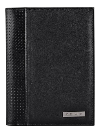 Обложка для паспорта Cover перфор.чер