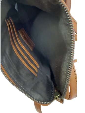 Сумка-клатч Vilenca TK-813 cognac 