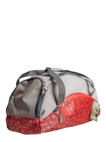 Сумка дорожная Ibag 6301 корал/сер.буквы