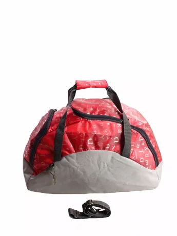 Сумка дорожная Ibag 6301 сер/корал.буквы