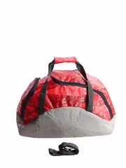 Сумка дорожная Ibag 6301 сер/корал.буквы
