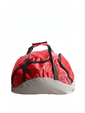Сумка дорожная Ibag 6301 сер/корал.буквы
