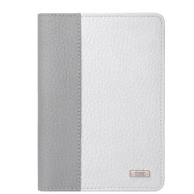 Обложка на паспорт ESSE Page Grey сер/бел