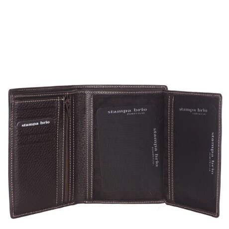 Кошелек Stampa Brio 608-3615F brown BGS 
