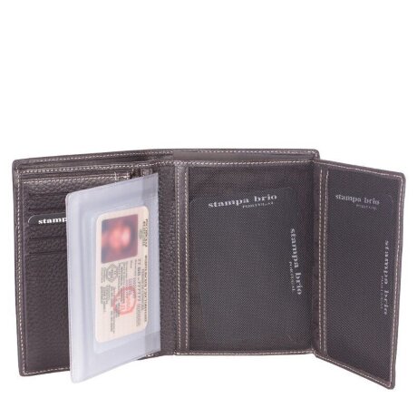 Кошелек Stampa Brio 608-3615F brown BGS 