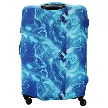 Чехол д/чемод.EBH687-S Turquoise Marble
