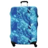 Чехол д/чемод.EBH687-S Turquoise Marble