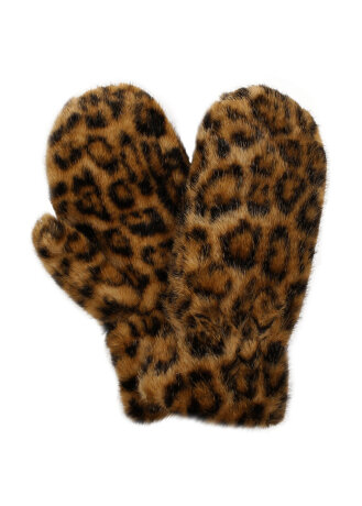 Варежки леопард кор N.Xing