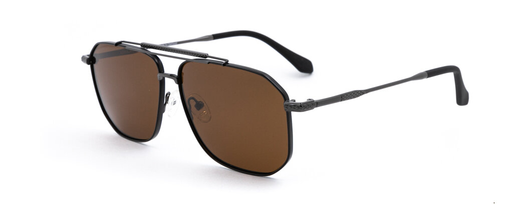 Солнцезащитные очки CALANDO JS8538 C85 gun/black/brown