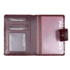 Обложка для паспорта Stampa Brio 252-1415P 15.06 Burg