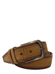 Ремень мужской NS джинс рыж 40мм