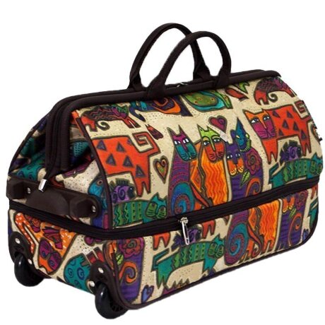 Сумка-саквояж дорожная TsV 513,2 кошки/кор