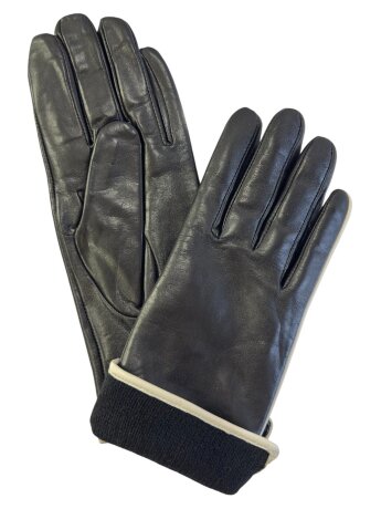 Перчатки женские Pitas 0637Z р.7,5 окантовка