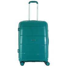 Чемодан Alezar Lightweight-green M