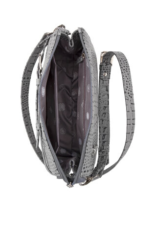 Сумка женская ESSE ЛЕОНА кайм.сер 79536