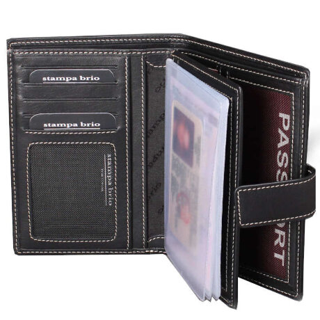 Портмоне мужское 4 в 1 Stampa Brio 135-1214 BGSR