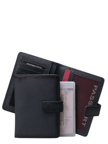 Бумажник водителя 219R-1237DKT blue Stampa Brio