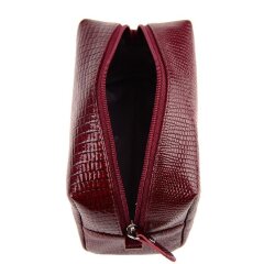 Косметичка Esse Минна Cherry варан бордо