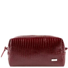 Косметичка Esse Минна Cherry варан бордо