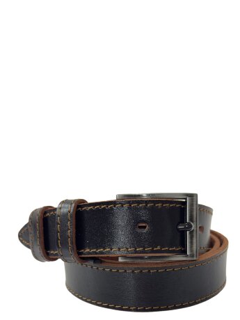 Ремень мужской Remart Кантри чер/кор.стр 35мм