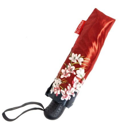 Зонт женский Zemsa 112142 крас/бел.цв