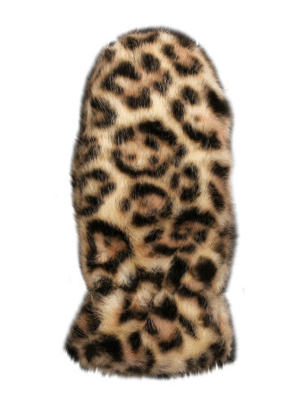 Варежки леопард беж N.Xing