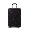 Чехол для чемодана RW1092-M Цветы на черн.