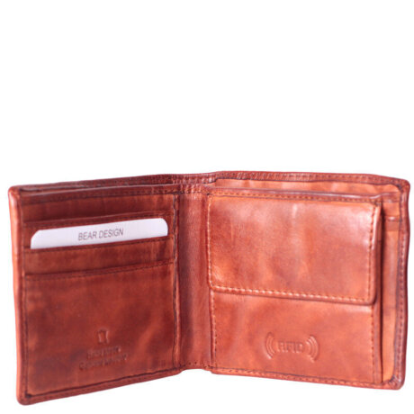 Портмоне мужское Bear 8754 Cognac