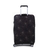 Чехол для чемодана RW1092-L Цветы на черн.