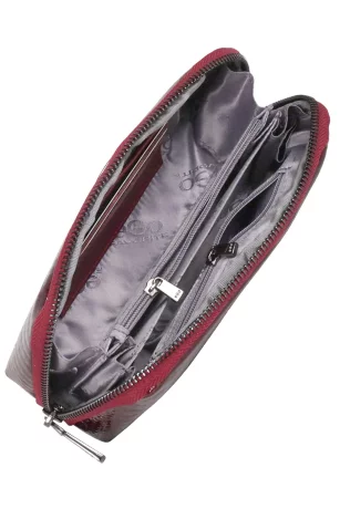 Косметичка Ego Favorite 03-0104 темно-красный